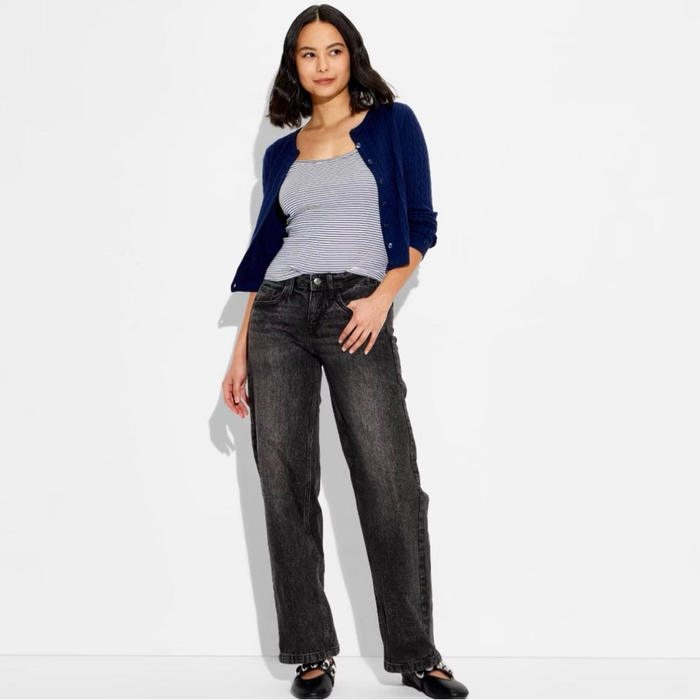Wild fable faded Black Wash Jeans